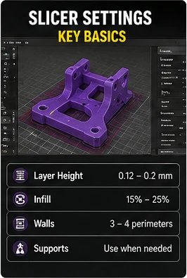 RC crawler guide image for 3D file research paths.