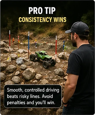 Photorealistic RC crawler guide image for How To Use This Guide, with premium field-guide styling and no readable embedded text.
