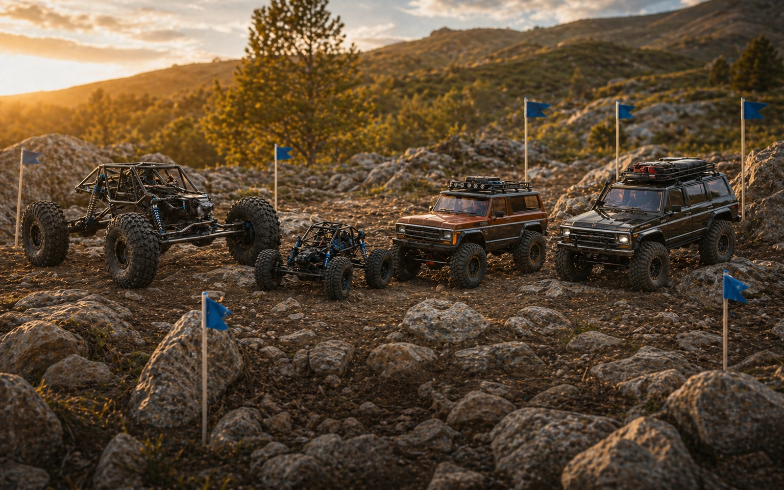 Photorealistic RC crawler guide image for How To Use This Guide On A Real Rig, with premium field-guide styling and no readable embedded text.